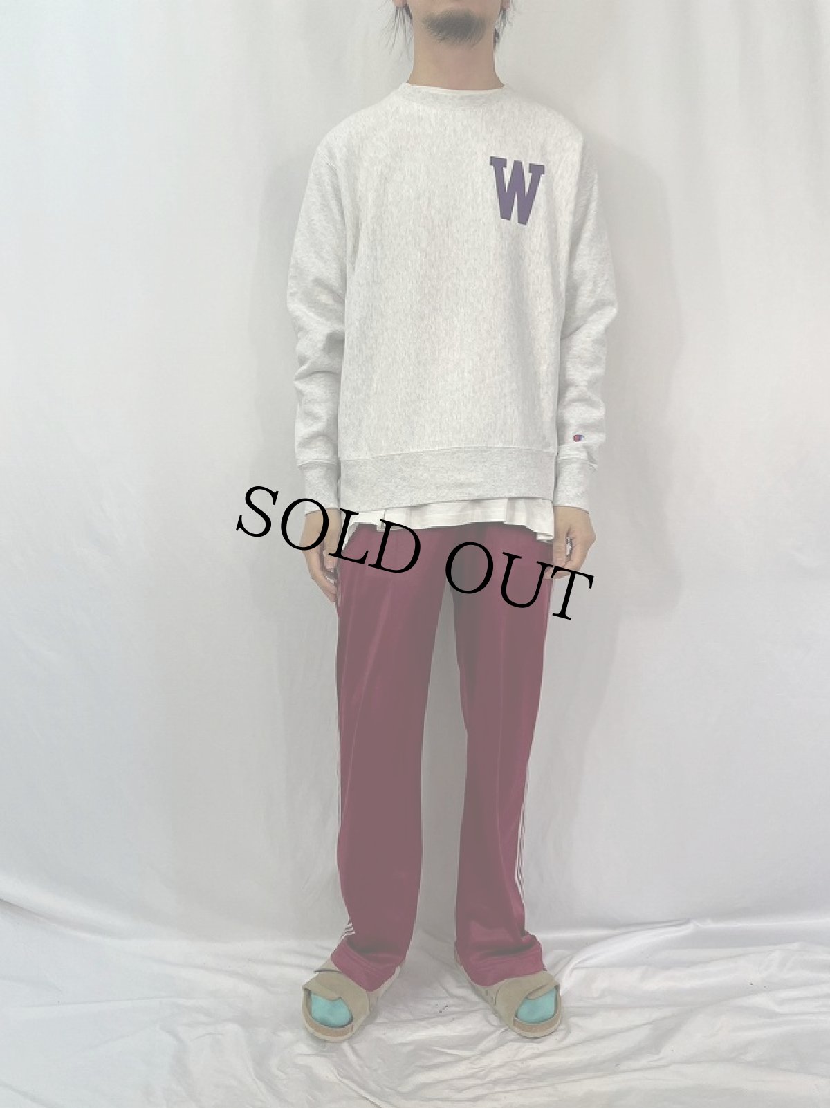 画像2: Champion REVERSE WEAVE "WILLIAMS" スウェット M (2)