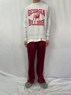 画像2: Champion REVERSE WEAVE "GEORGIA BULLDOGS" スウェット XL (2)