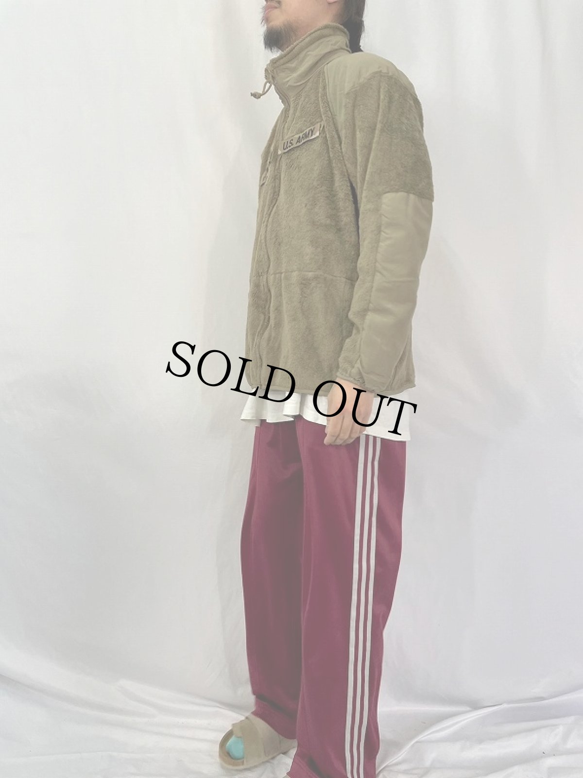 画像3: U.S.MILITARY ECWCS GEN3 Cold Weather "POLARTEC" コヨーテフリースジャケット LARGE-REGULAR (3)