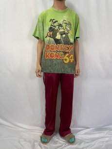 画像2: 90's DONKEY KONG 64 ビデオゲームプリントTシャツ L (2)