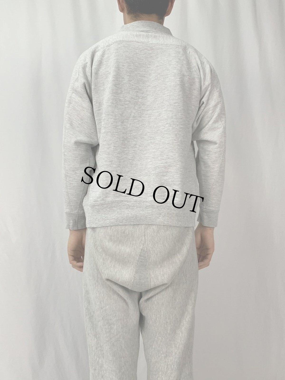 画像4: 90's Champion USA製 ワイドチェスト モックネックスウェット L (4)