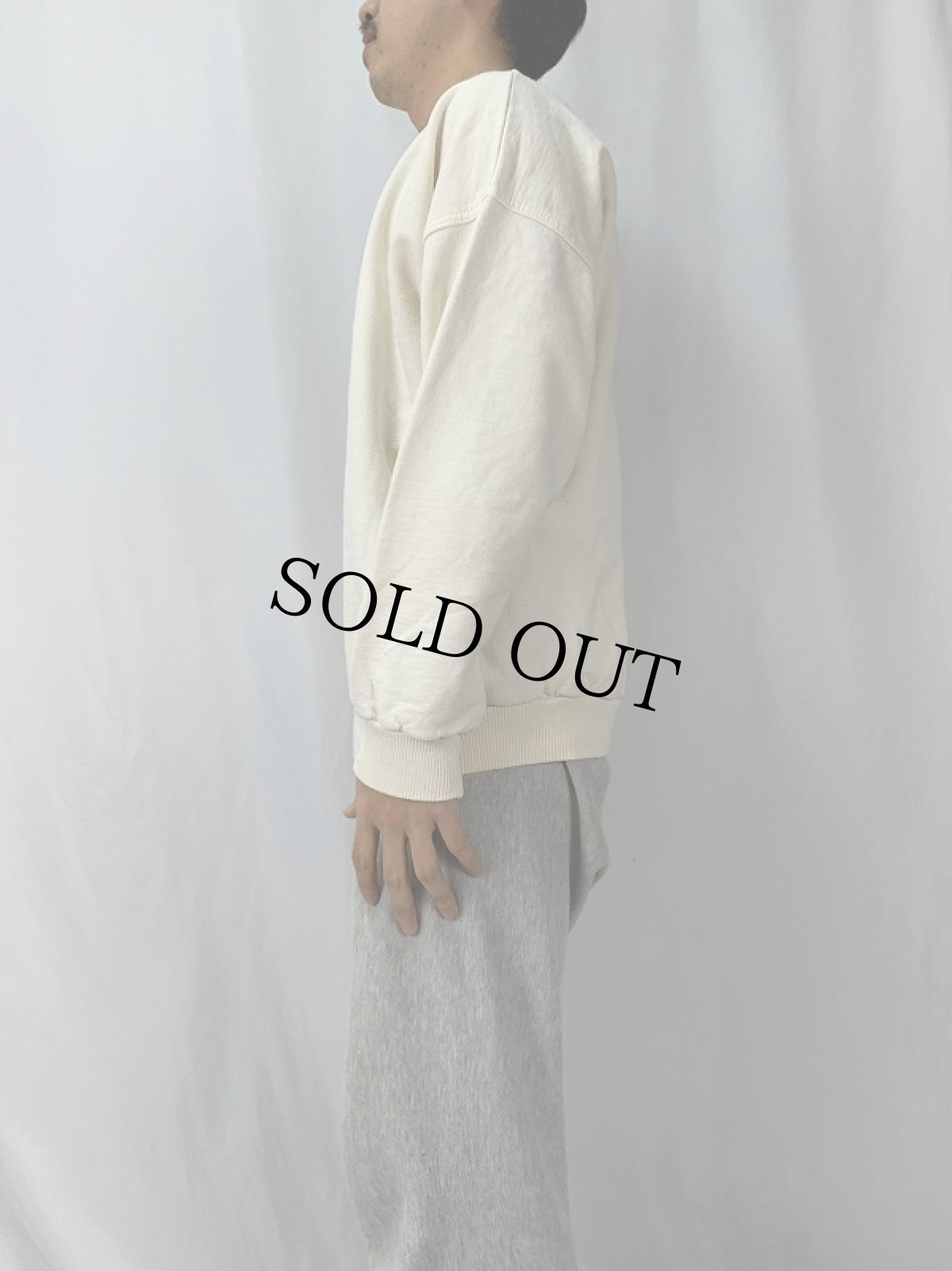 画像3: 90's "The Trout" CANADA製 魚プリントスウェット (3)