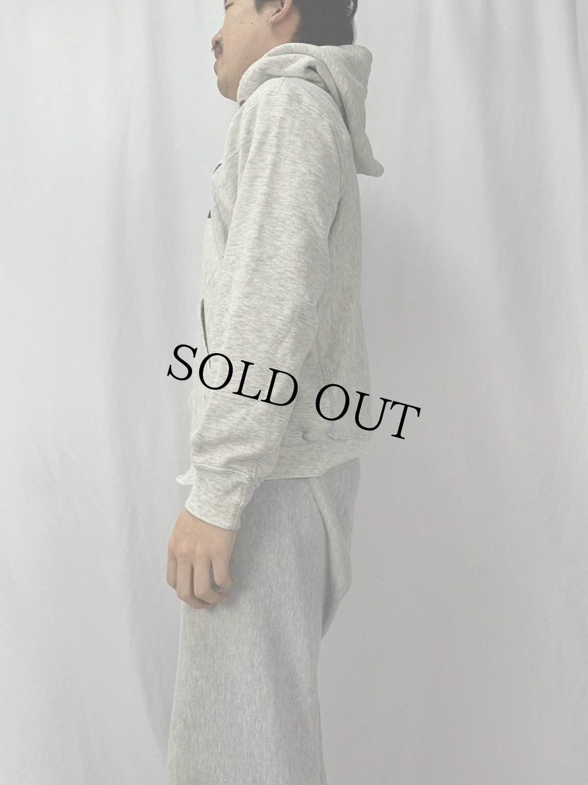 画像3: 90's Champion USA製 "AMRY" スウェットジップパーカー L (3)