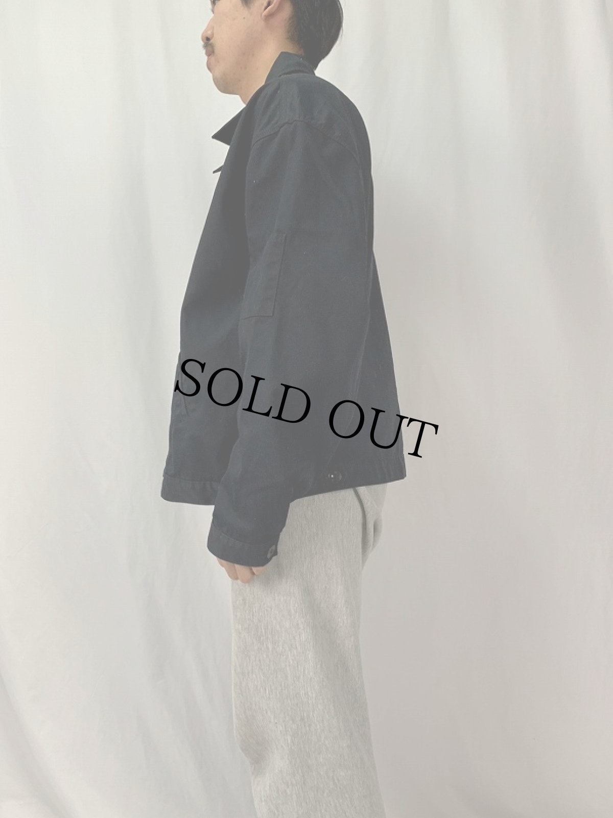 画像3: Dickies "KENWOOD excelon" ロゴ刺繍 ワークジャケット XL (3)