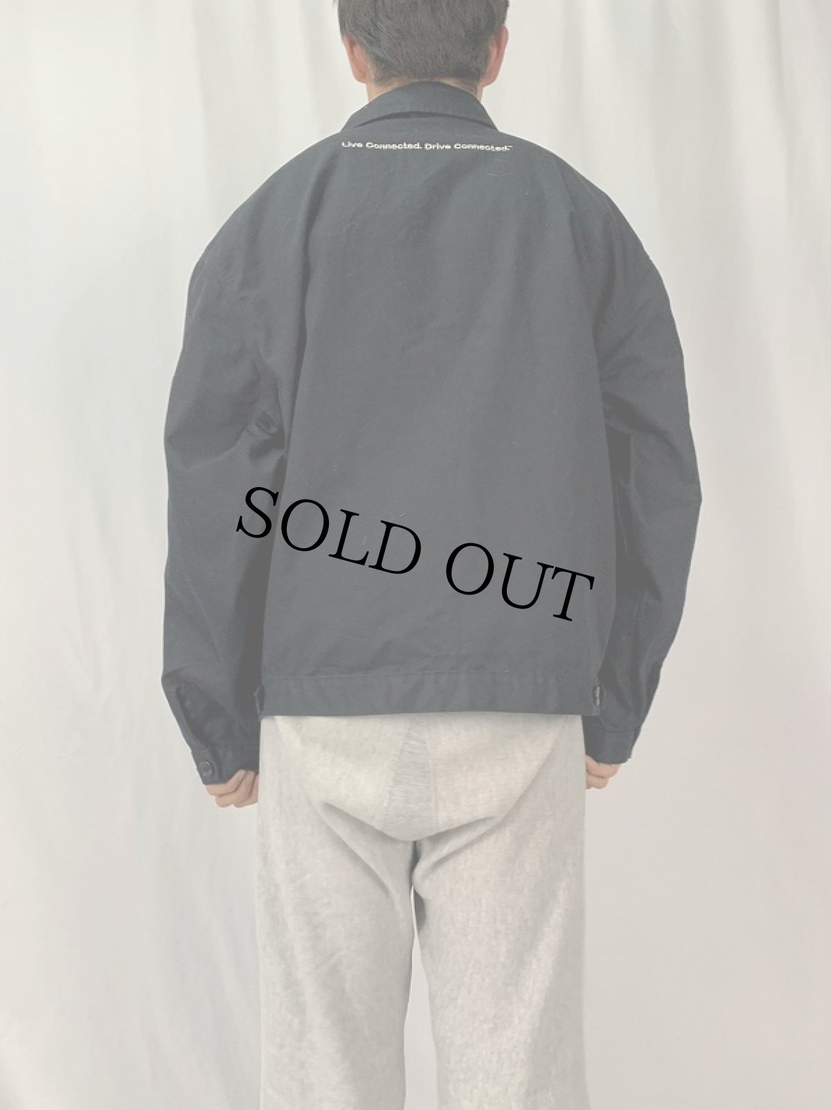 画像4: Dickies "KENWOOD excelon" ロゴ刺繍 ワークジャケット XL (4)