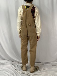 画像4: Carhartt ダブルニー ダックオーバーオール W36 (4)