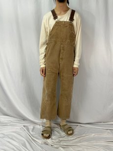 画像2: Carhartt ダブルニー ダックオーバーオール W36 (2)