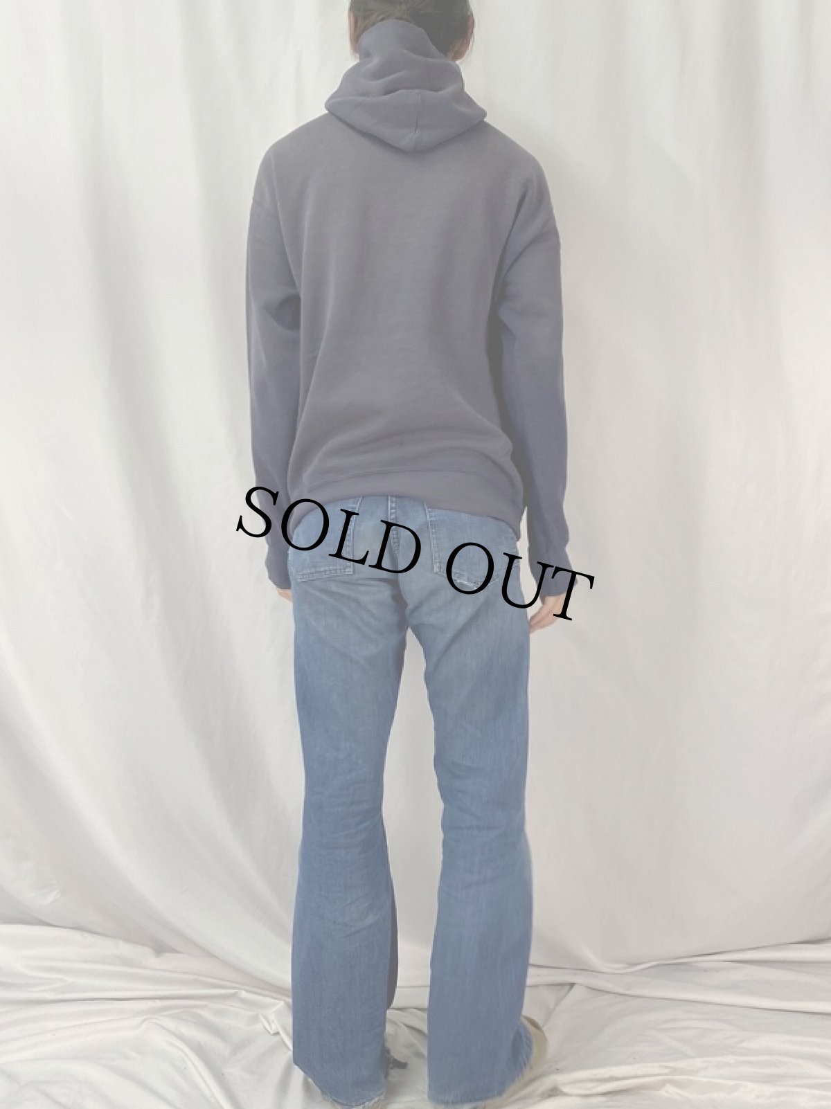 画像4: 90's JANSPORT USA製 "MARIETTA COLLEGE" スウェットフーディ M (4)