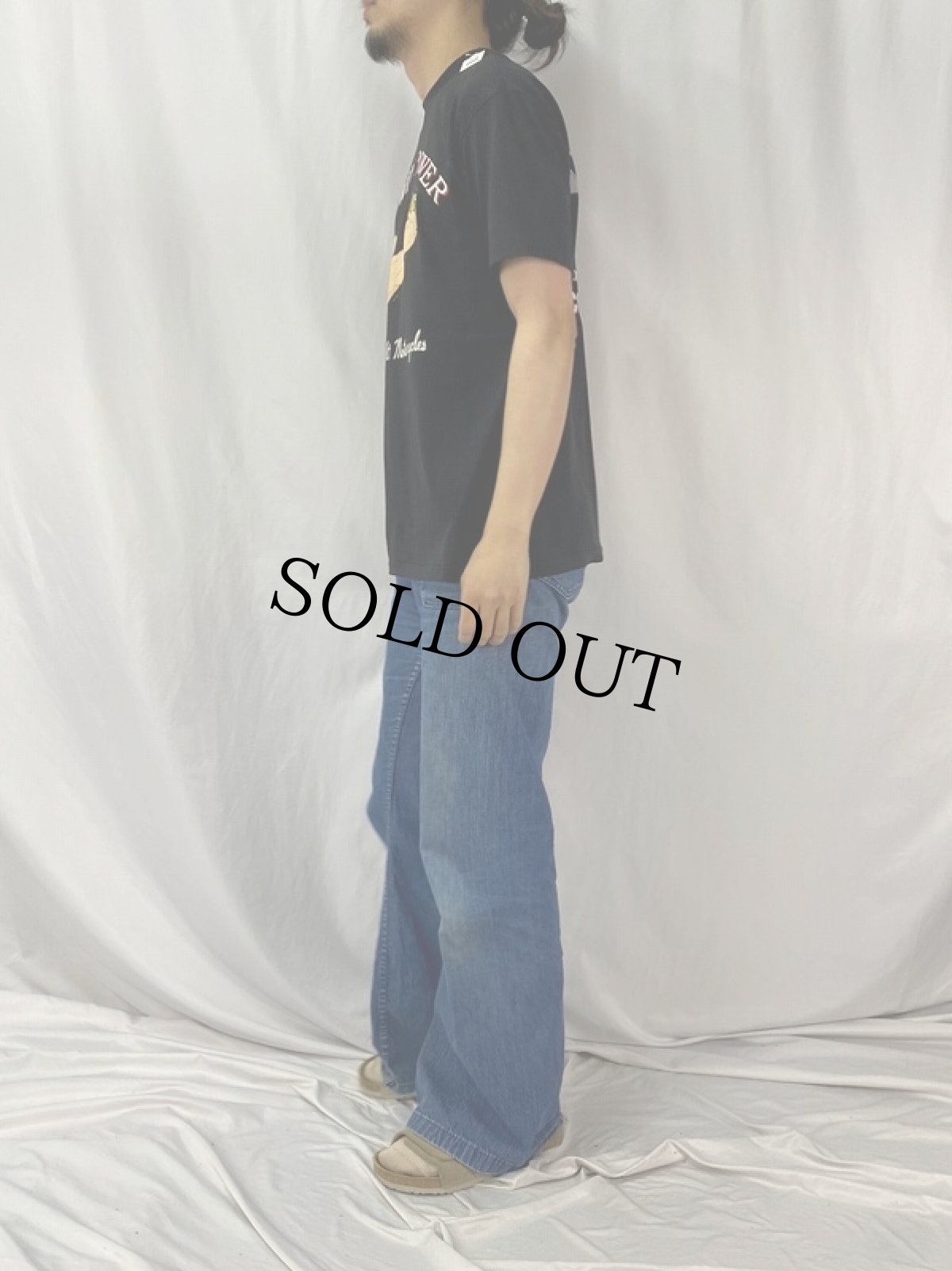 画像3: 80's "V-TWIN POWER" イラストTシャツ L (3)