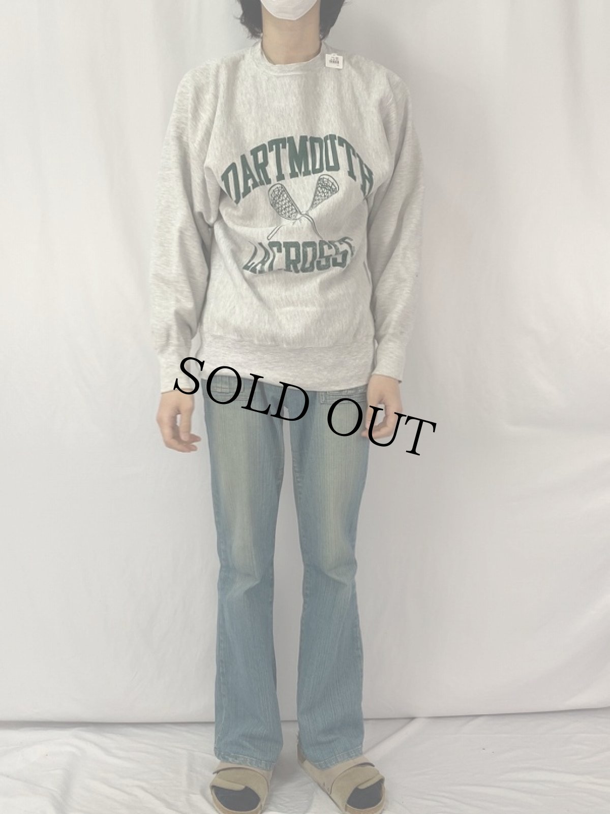 画像2: Champion REVERSE WEAVE "DARTMOUTH LACROSSE" プリントスウェット  (2)