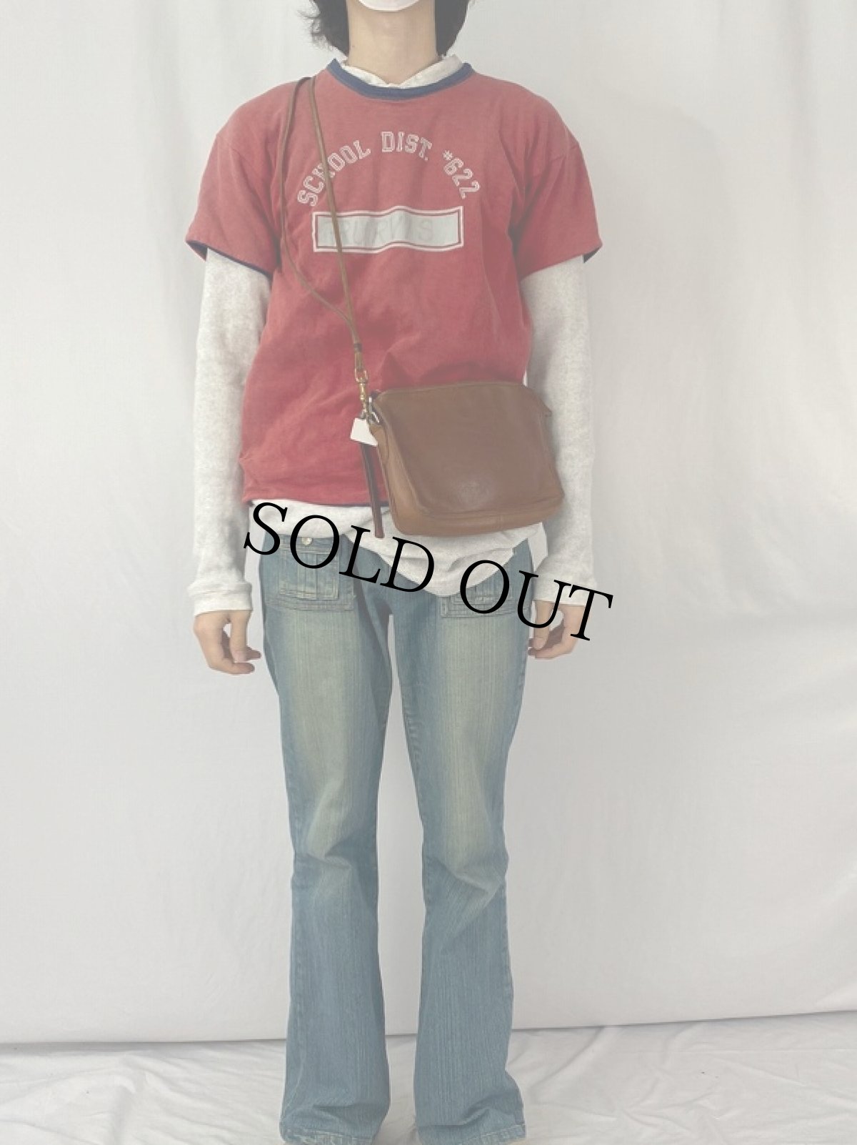 画像2: 60〜70's COACH USA製 レザーショルダーバッグ  (2)