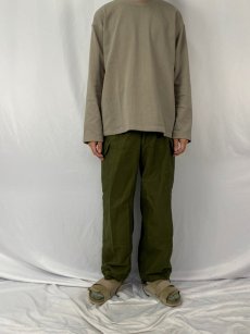 画像2: 80's CANADIAN ARMY ウィンドオーバーパンツ REGULAR MEDIUM (2)