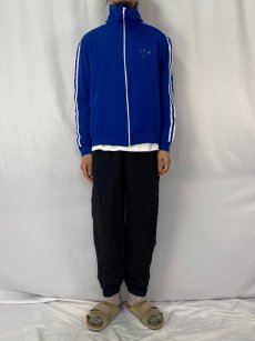 画像3: 80〜90's adidas "GUNTERSHAUSEN" フロッキープリント トラックジャケット M (3)