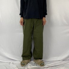 画像2: 80's CANADIAN ARMY ウィンドオーバーパンツ REGULAR LARGE (2)