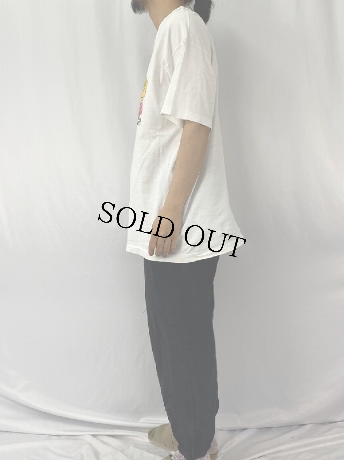 画像3: 90's SNOOPY USA製 "HAPPINESS IS HAVING..." キャラクタープリントTシャツ XL (3)