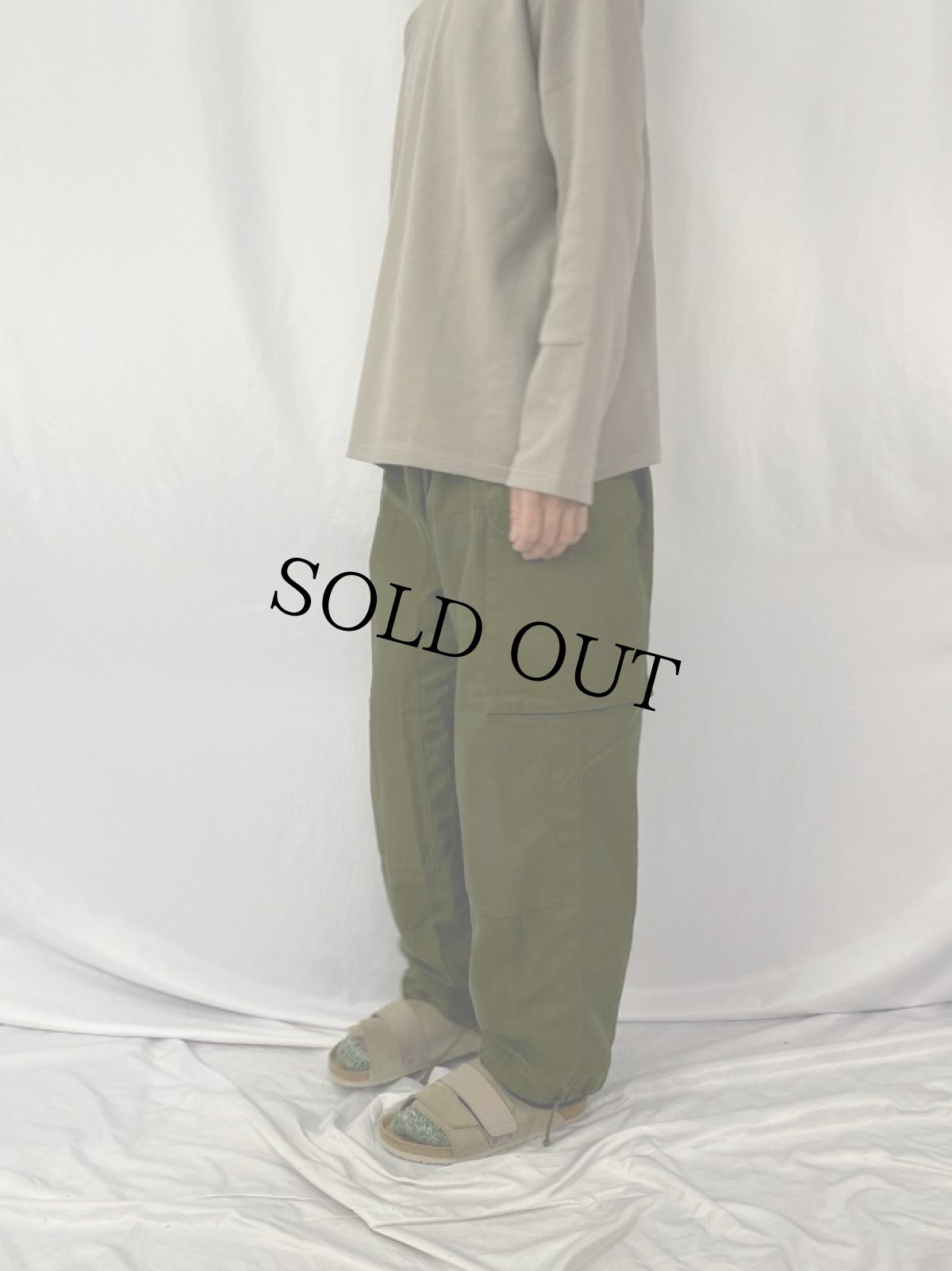 画像3: 80's CANADIAN ARMY ウィンドオーバーパンツ REGULAR MEDIUM (3)