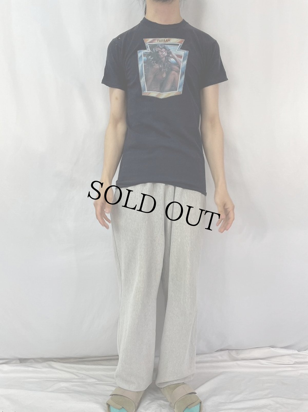 画像2: 80's "Farrah Fawcett" フォトプリントTシャツ (2)