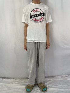 画像2: 90's "CLUB USA SAMURAI" USA製 レストランTシャツ XL (2)