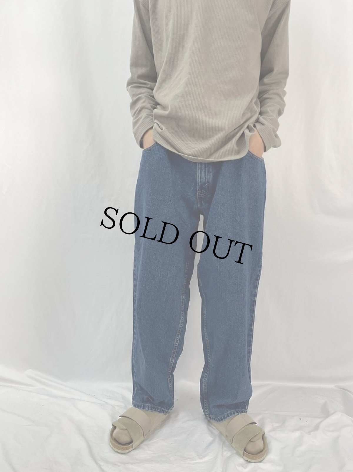 画像2: 90's Levi's SILVER TAB "baggy" USA製 デニムパンツ W38 (2)