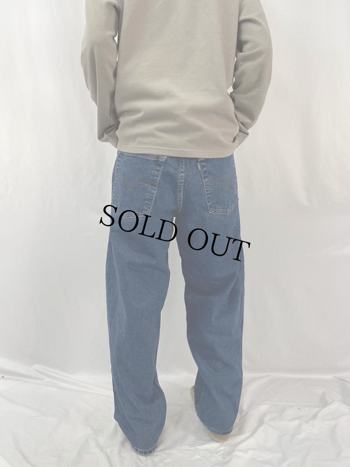 画像4: 90's Levi's SILVER TAB "baggy" USA製 デニムパンツ W38 (4)