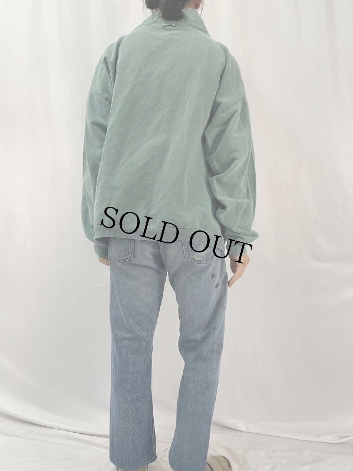 画像4: 90's WEK THE WORLD USA製 コットンプルオーバー  (4)