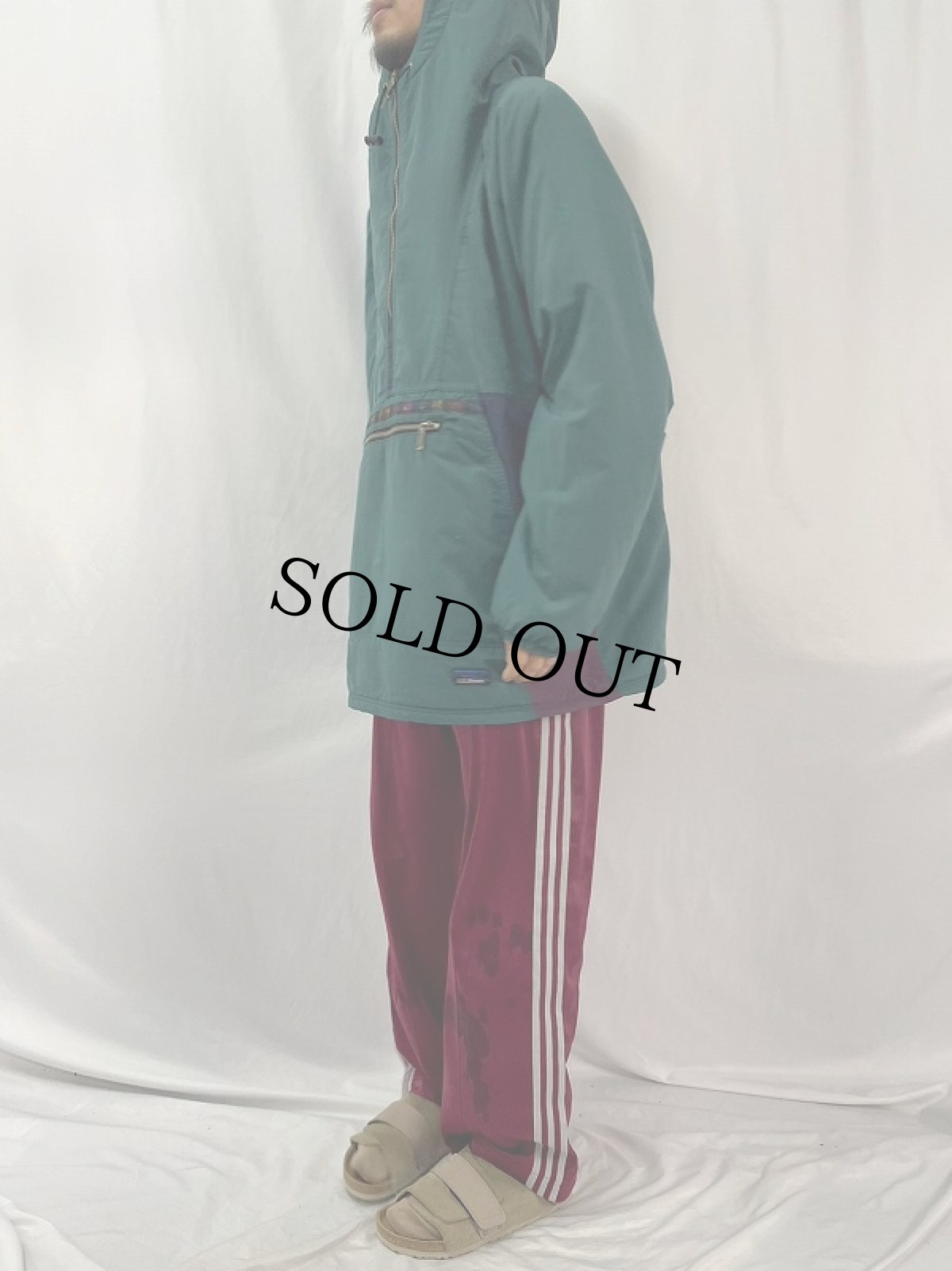 画像3: 80's L.L.Bean USA製 " Thinsulate 3M" 中綿入りアノラックパーカー XXL  (3)