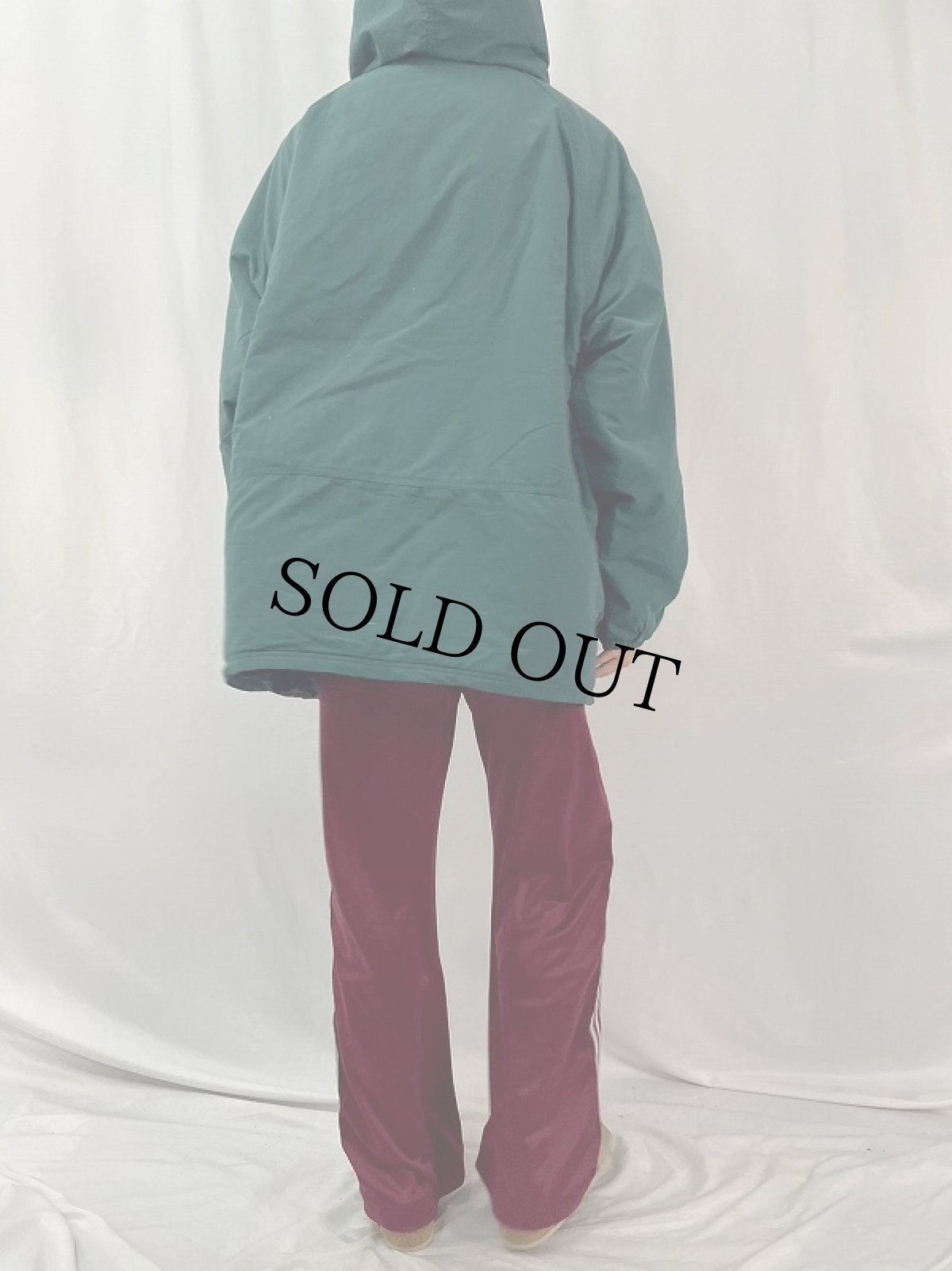 画像4: 80's L.L.Bean USA製 " Thinsulate 3M" 中綿入りアノラックパーカー XXL  (4)