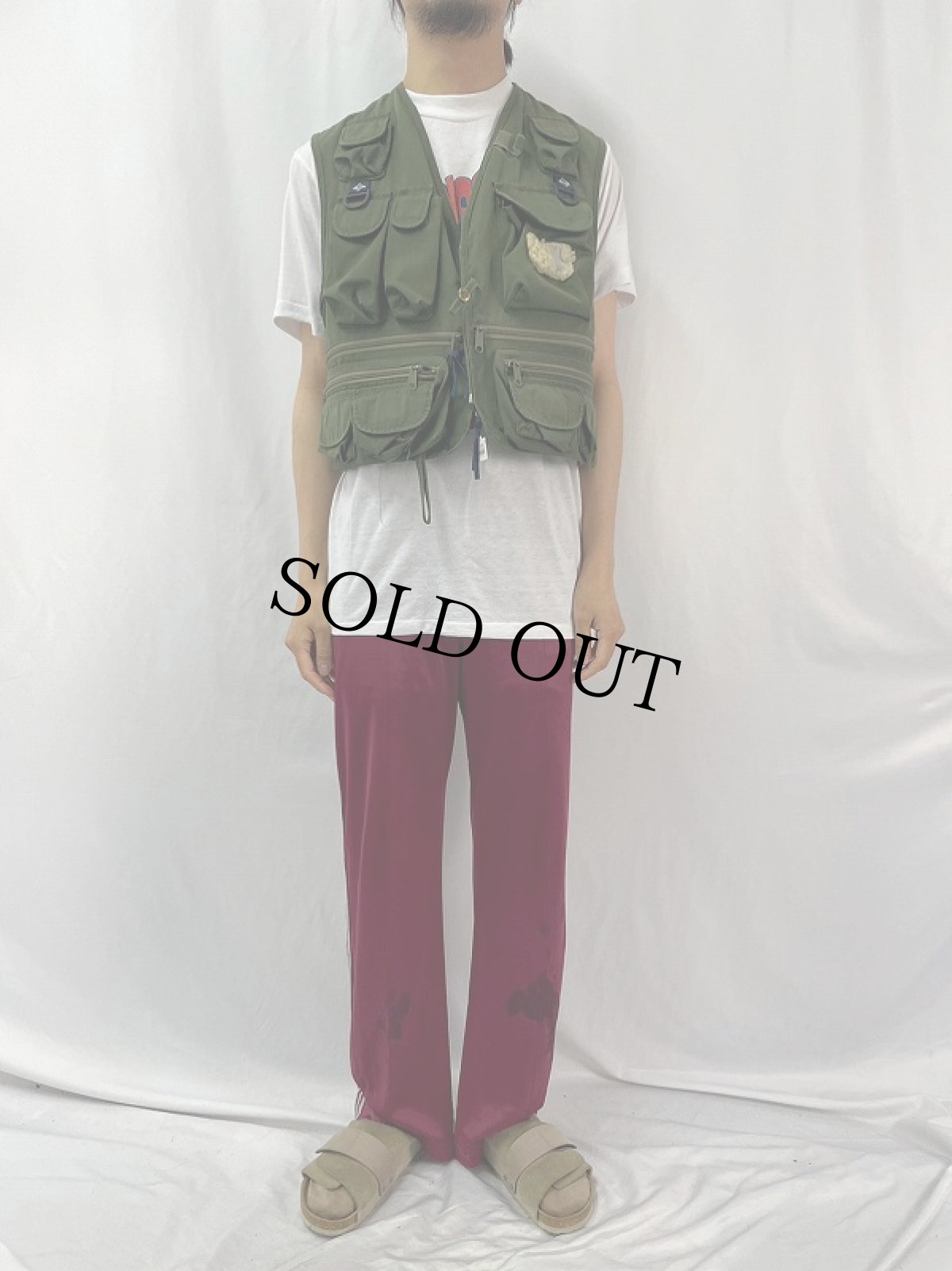 画像2: 80〜90's Columbia フィッシングベスト   (2)