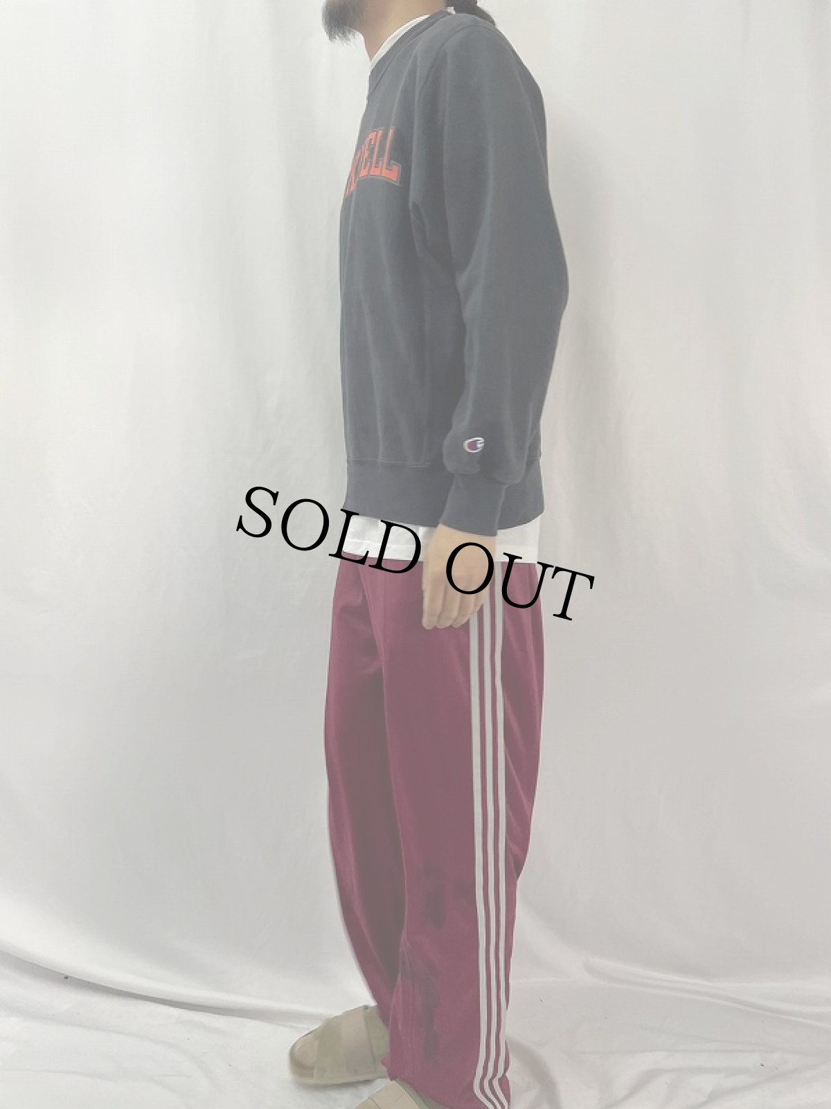 画像3: Champion ORIGINAL REVERSE WEAVE "BUCKNELL" プリントスウェット S BLACK (3)