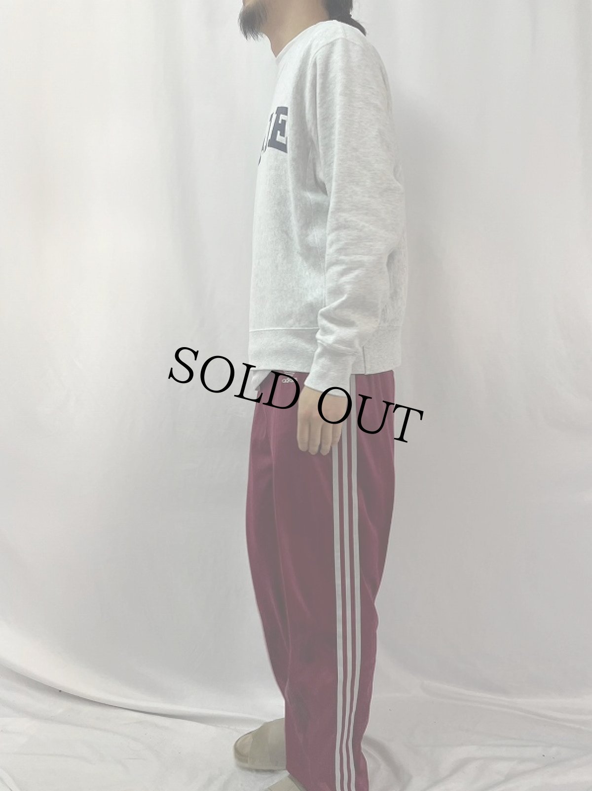 画像3: Champion REVERSE WEAVE "YALE" プリントスウェット M (3)