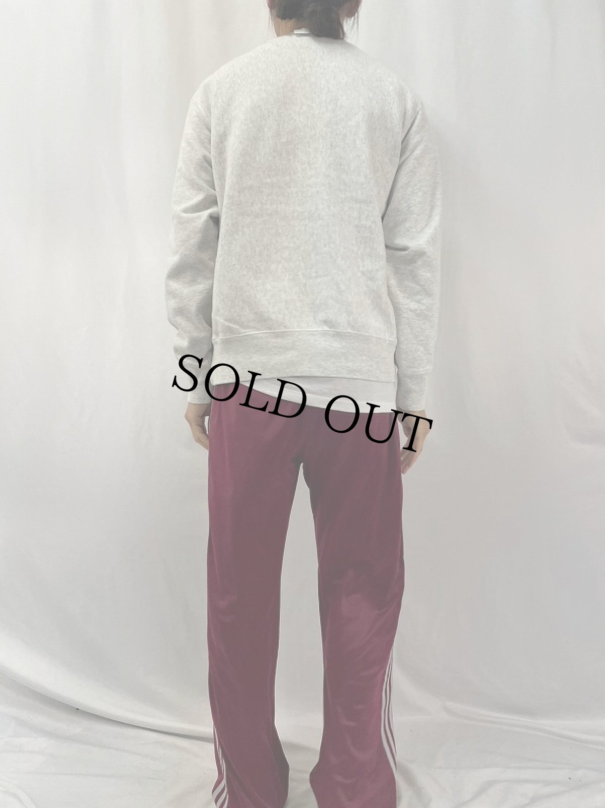 画像4: Champion REVERSE WEAVE "YALE" プリントスウェット M (4)