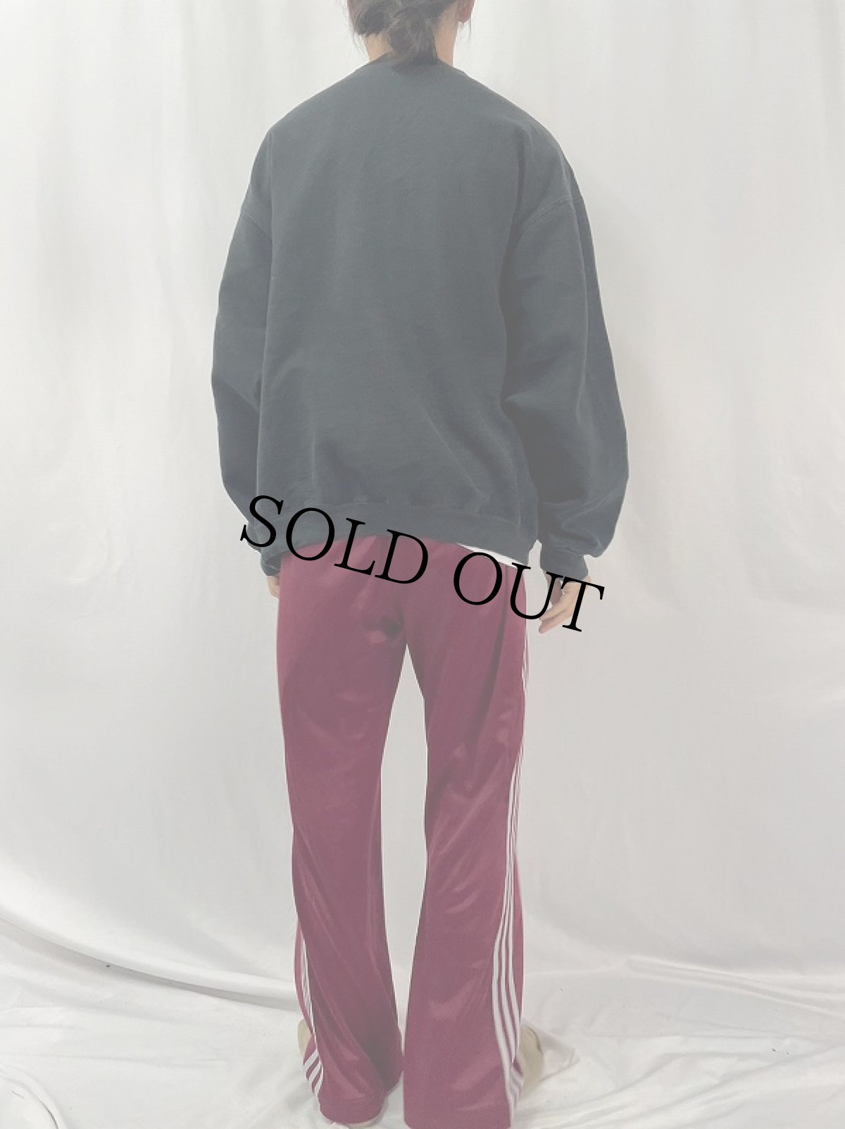 画像4: "BIG 10 UNIVERSITY TOWING" プリントスウェット BLACK (4)