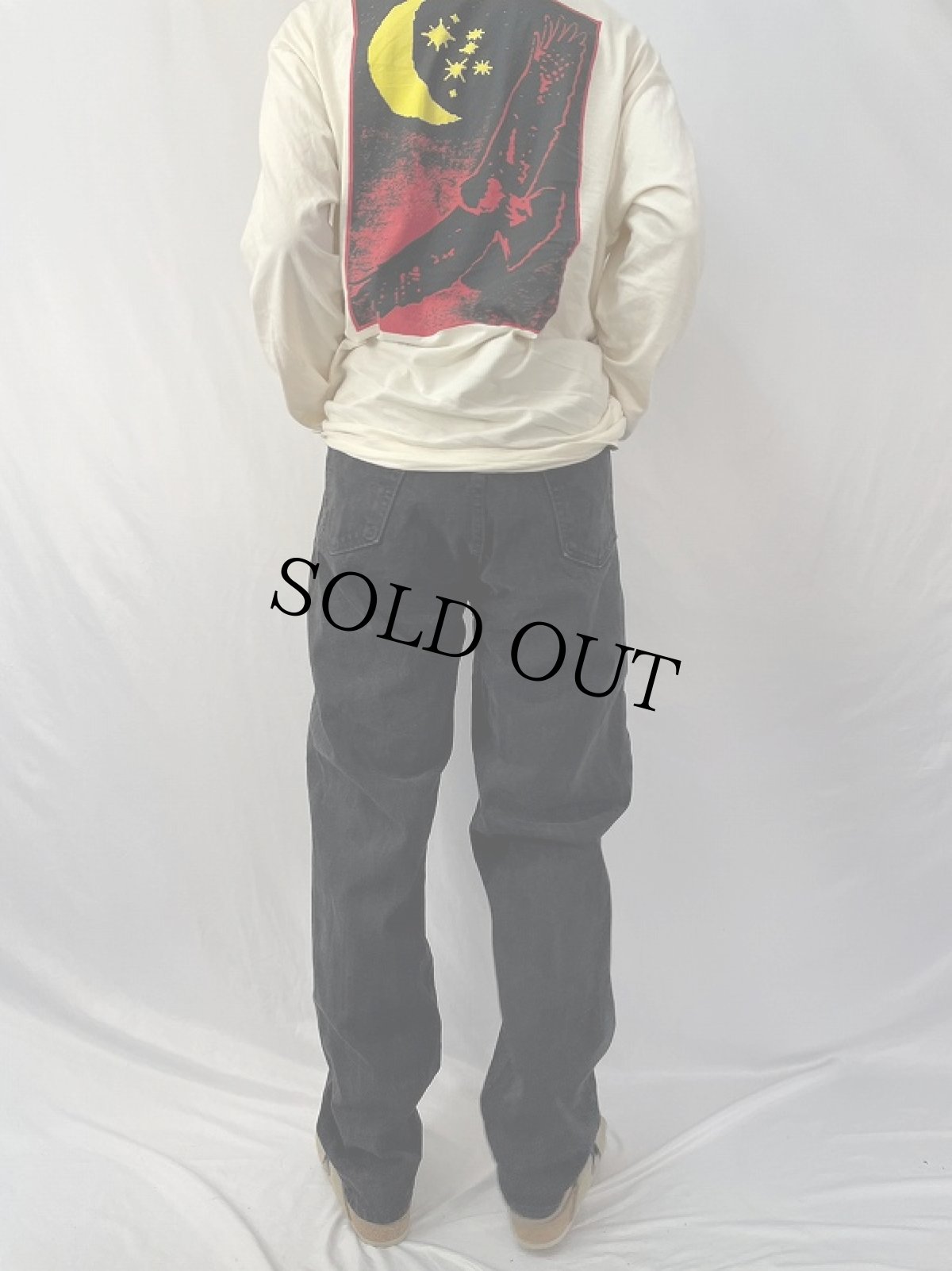 画像4: 90's Levi's 560 USA製 ブラックデニムパンツ W35 (4)