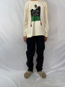 画像2: 90's Levi's 505 USA製 ブラックデニムパンツ W35 (2)