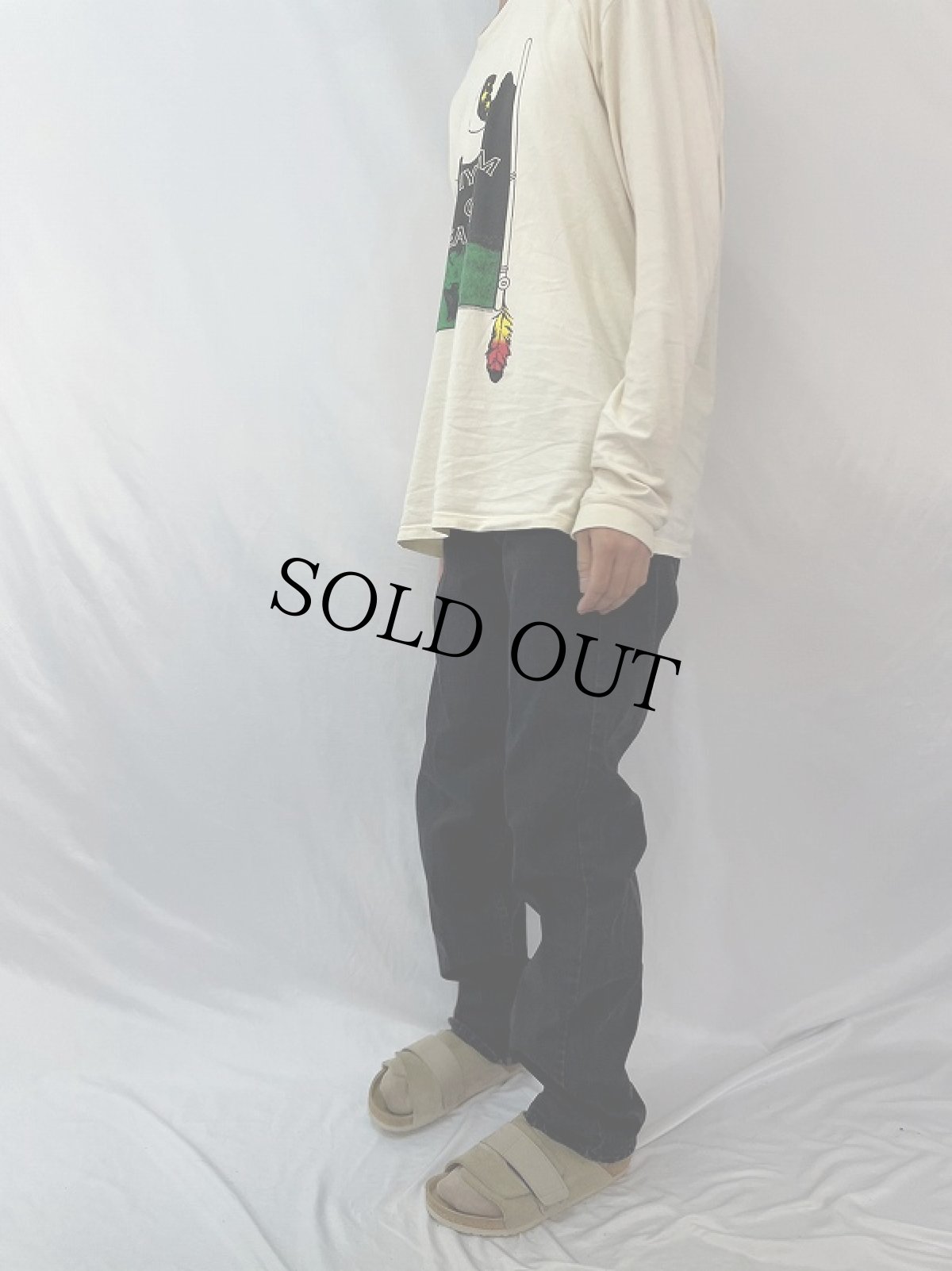 画像3: 90's Levi's 505 USA製 ブラックデニムパンツ W35 (3)