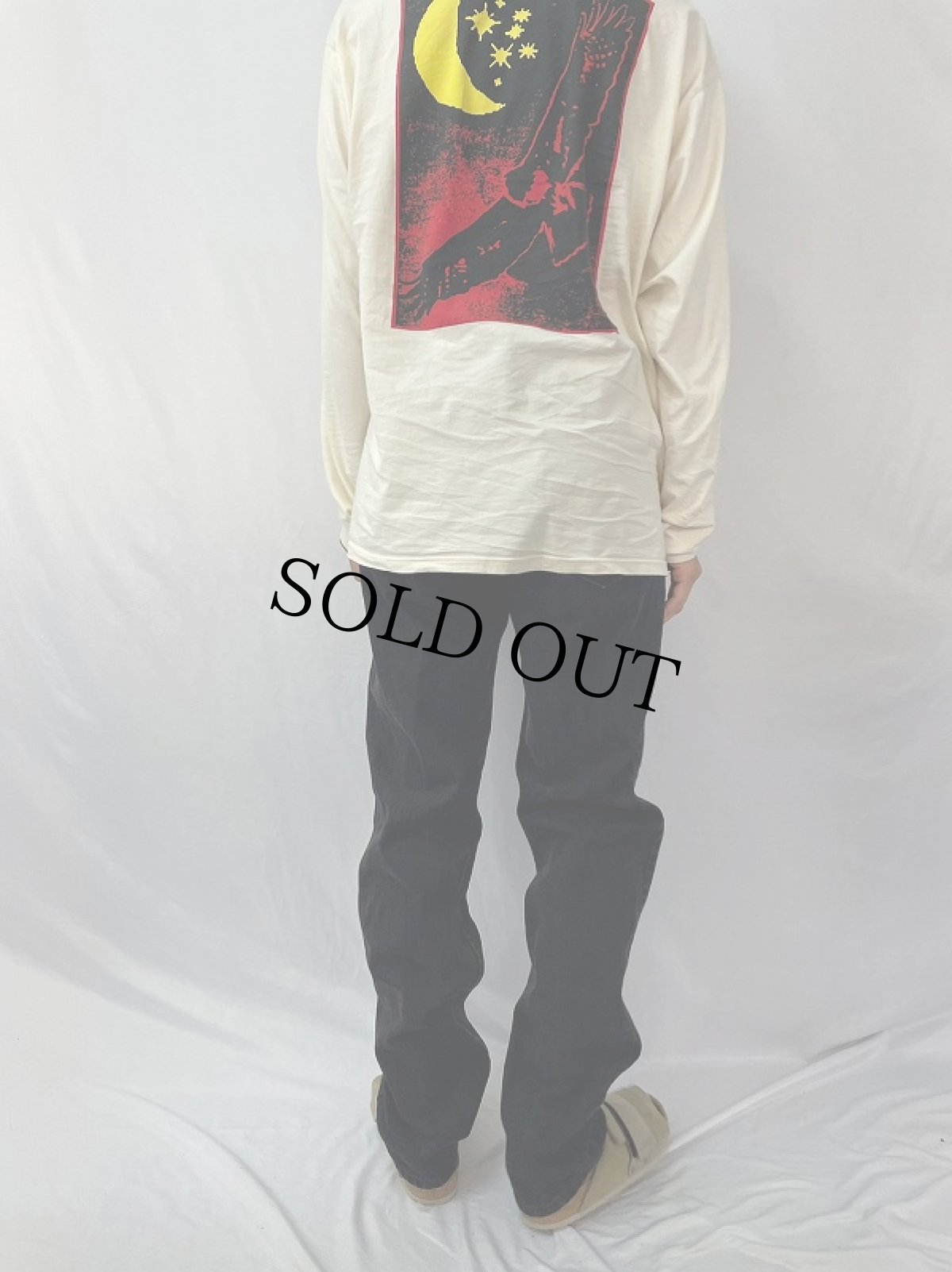 画像4: 90's Levi's 505 USA製 ブラックデニムパンツ W35 (4)