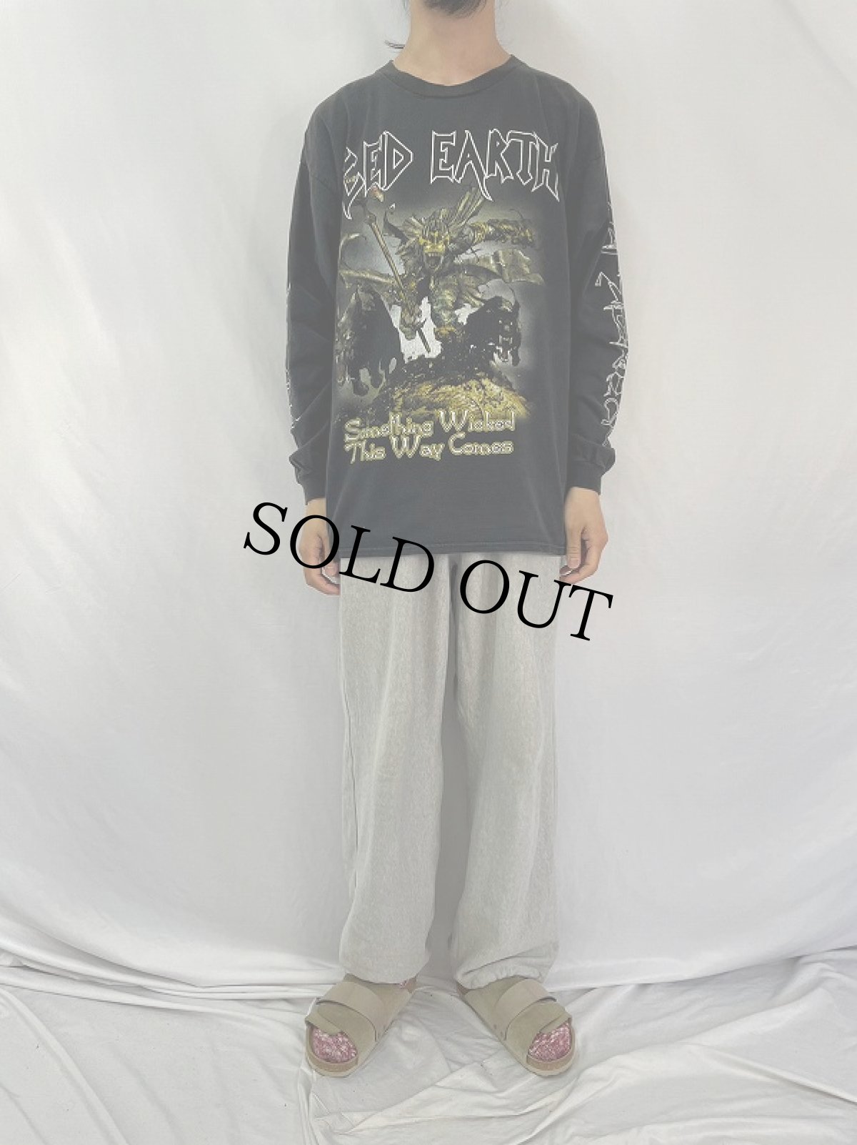 画像3: Iced Earth ヘヴィメタルバンドロンT XL (3)