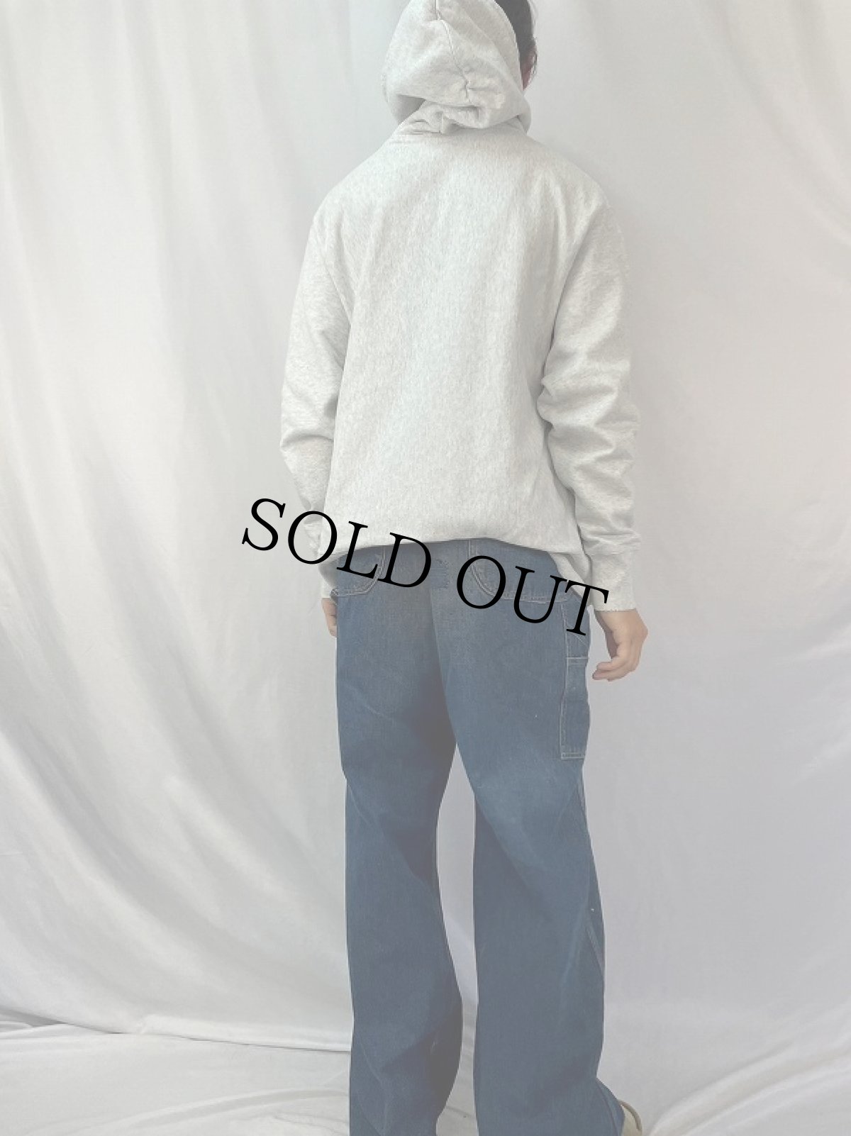 画像4: Champion REVERSE WEAVE "LAKE SUPERIOR STATE UNIVERSITY" スウェットフーディ LARGE (4)