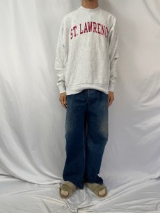 画像2: Champion ORIGINAL REVERSE WEAVE "ST.LAWRENCE" スウェット M (2)