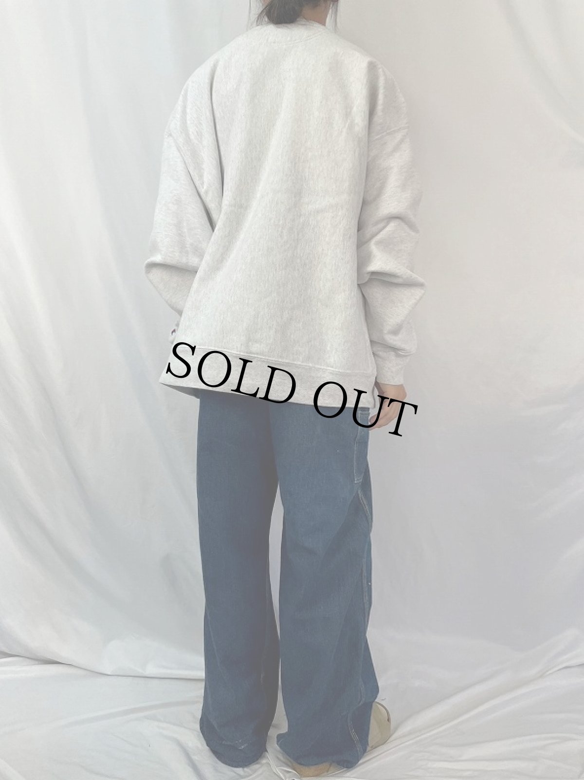 画像4: Champion ORIGINAL REVERSE WEAVE "ROBERT MORRIS" スウェット XXXL (4)