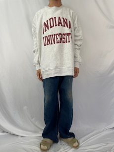 画像2: Champion ORIGINAL REVERSE WEAVE "INDIANA UNIVERSITY" スウェット XXXL (2)