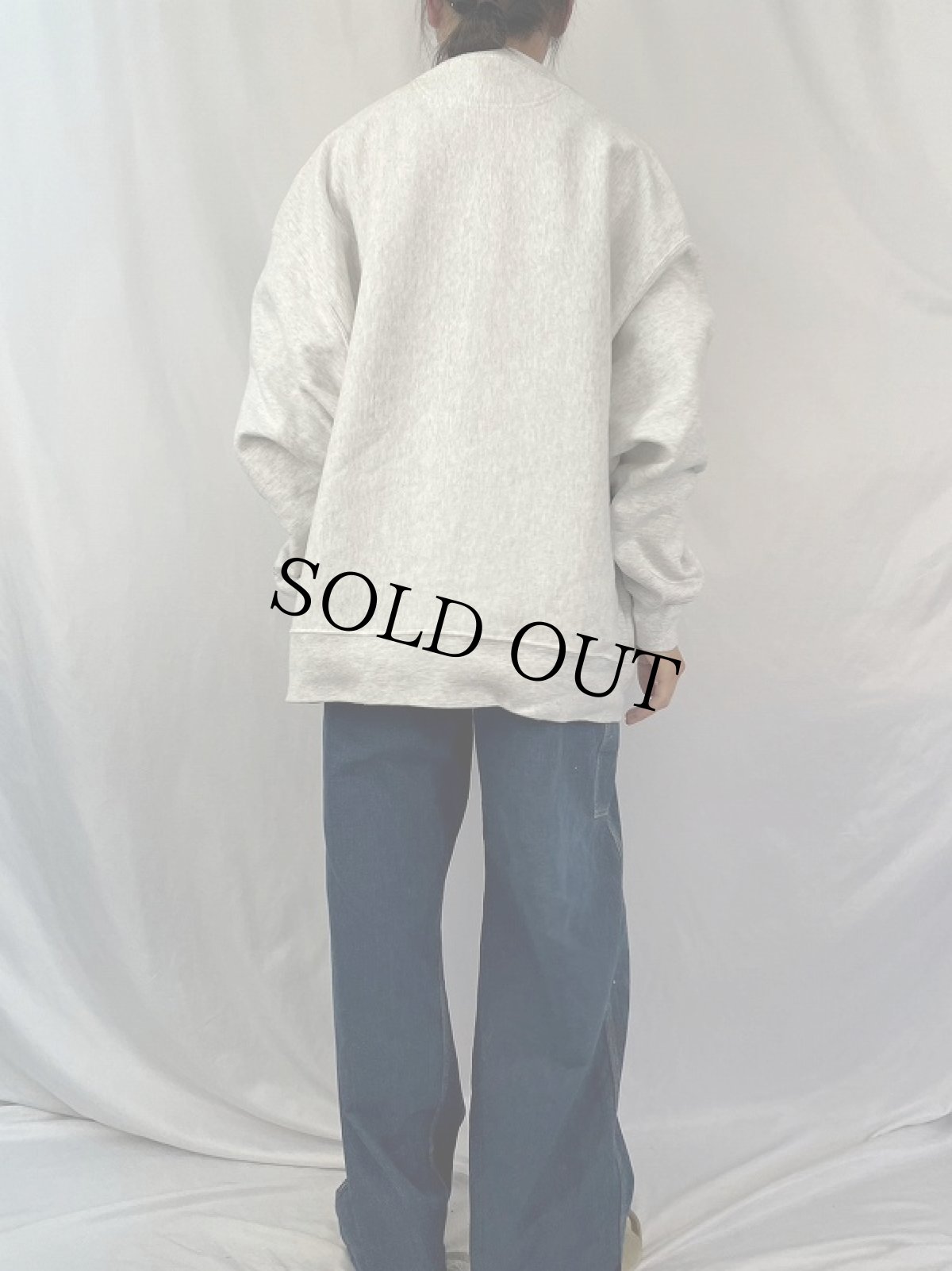 画像4: Champion ORIGINAL REVERSE WEAVE "INDIANA UNIVERSITY" スウェット XXXL (4)