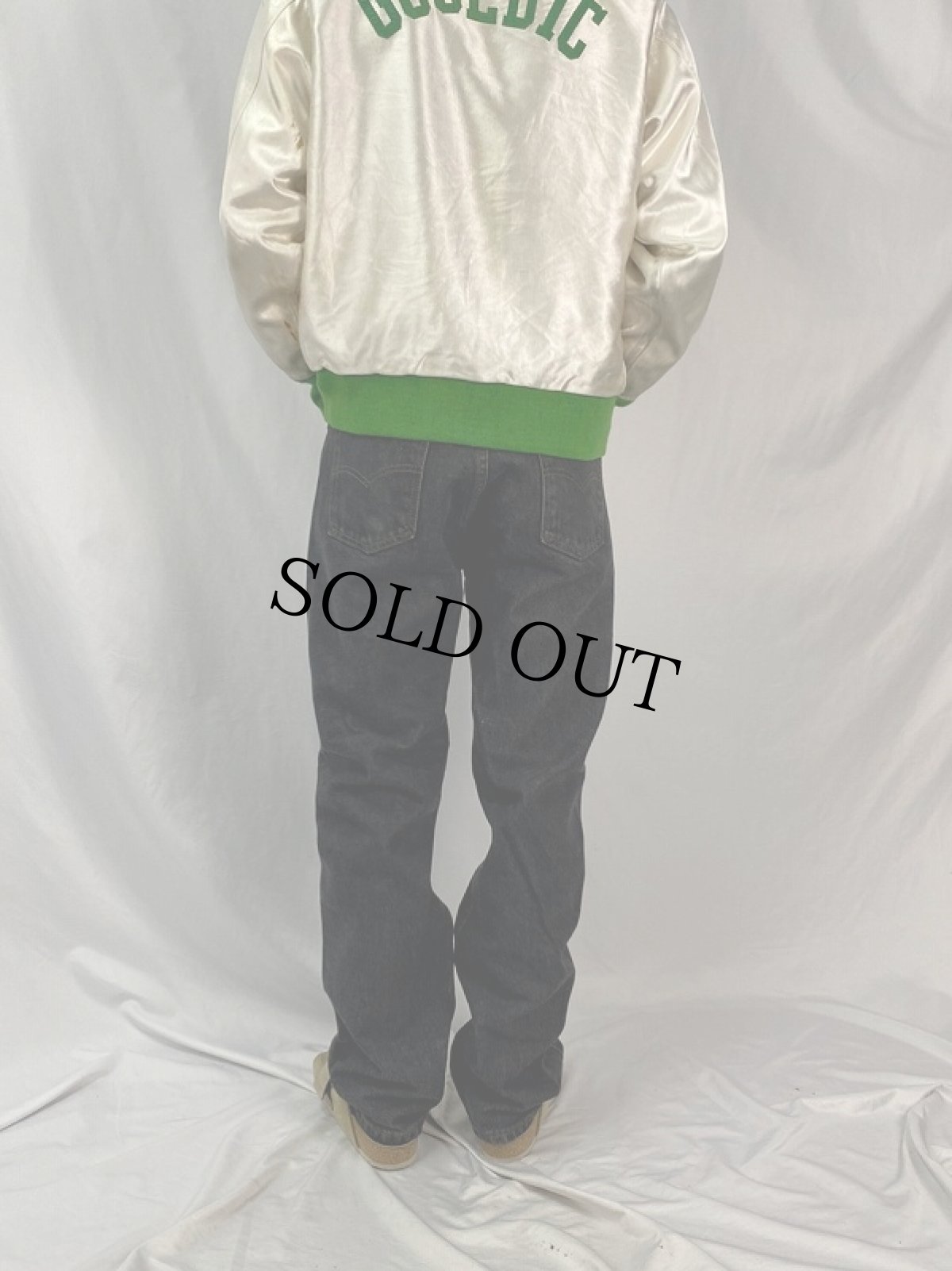 画像4: 90's Levi's 505 USA製 ブラックデニムパンツ W35 (4)