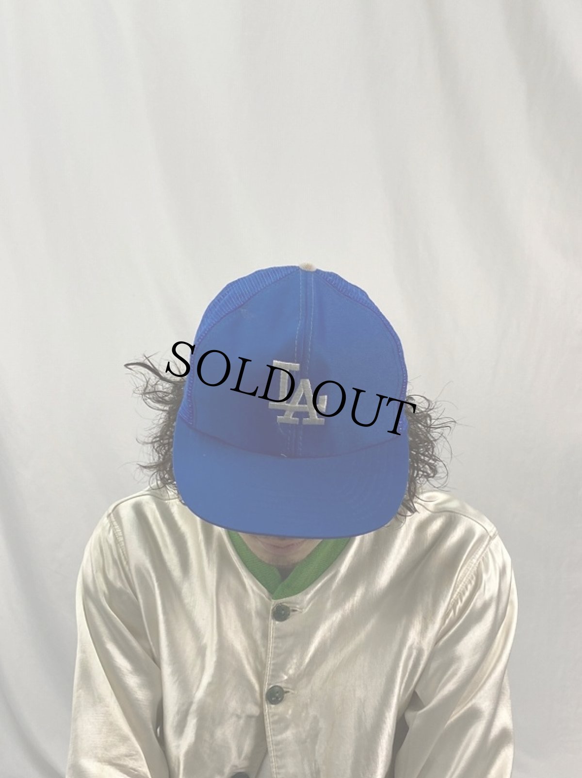 画像2: 90's Los Angeles Angels MLBチーム 刺繍ベースボールキャップ  (2)