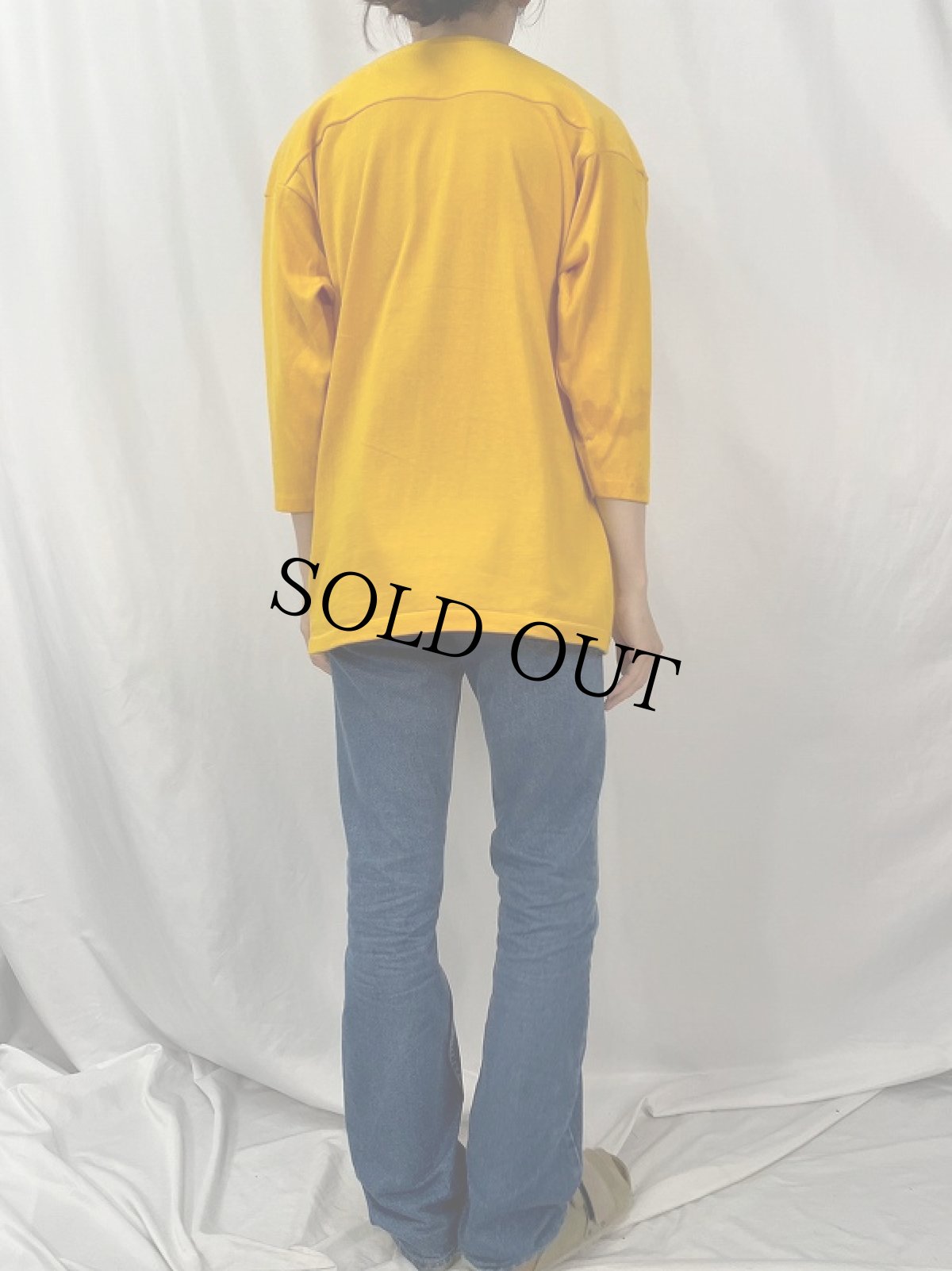 画像4: 60's Champion PRODUCTSタグ USA製 フットボールTシャツ L (4)