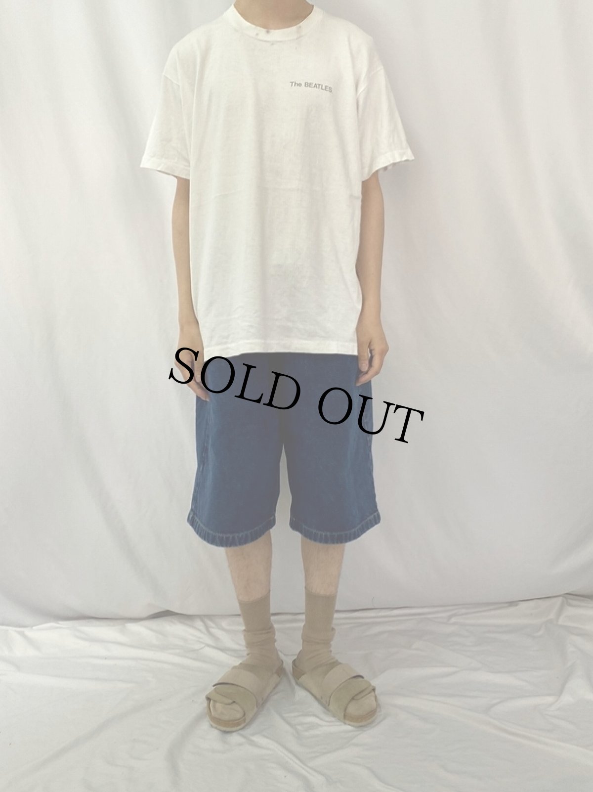 画像4: 90's THE BEATLIES ロックバンドTシャツ XL (4)