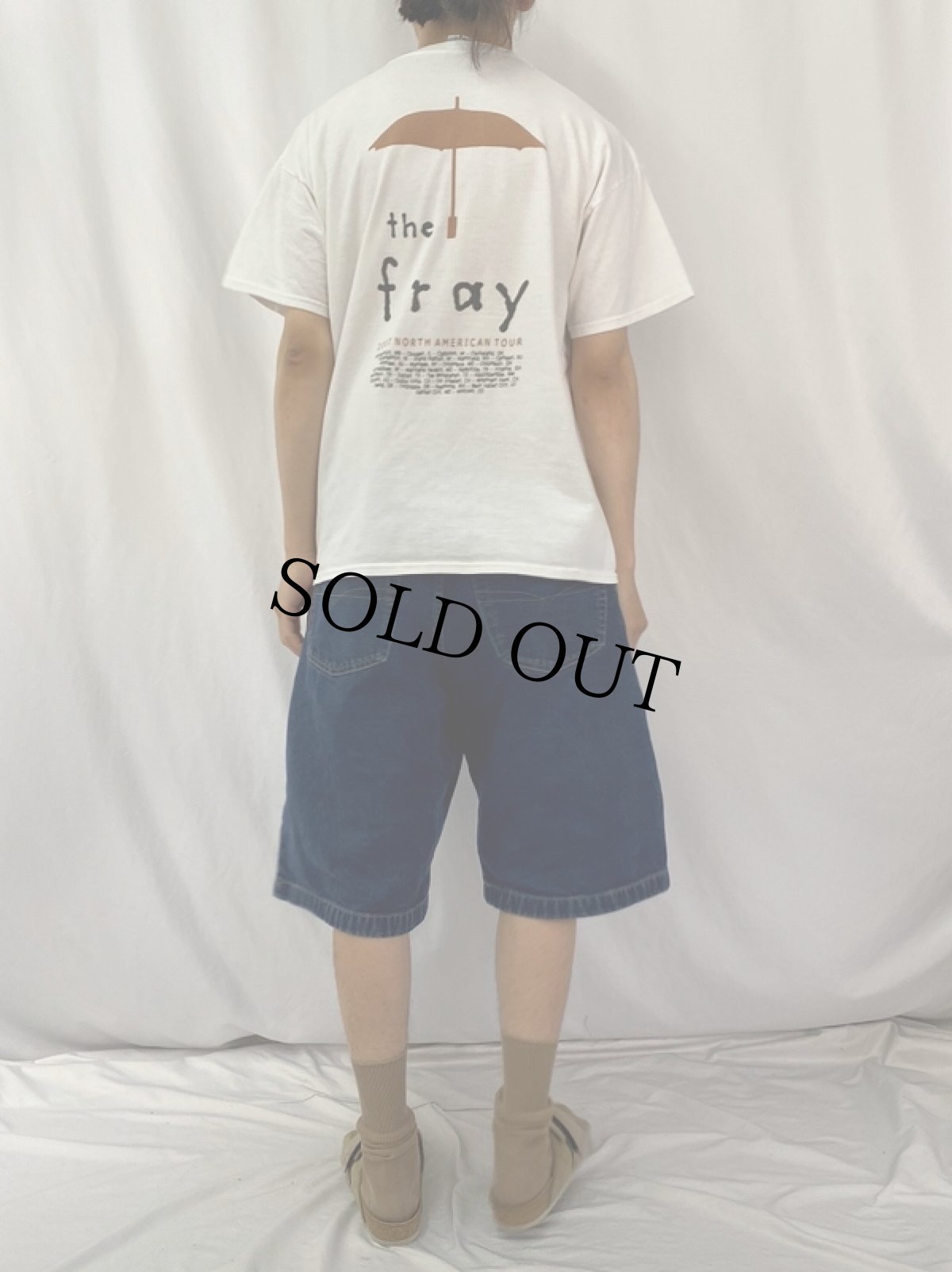 画像5: 2007 The Fray ロックバンドツアーTシャツ L (5)