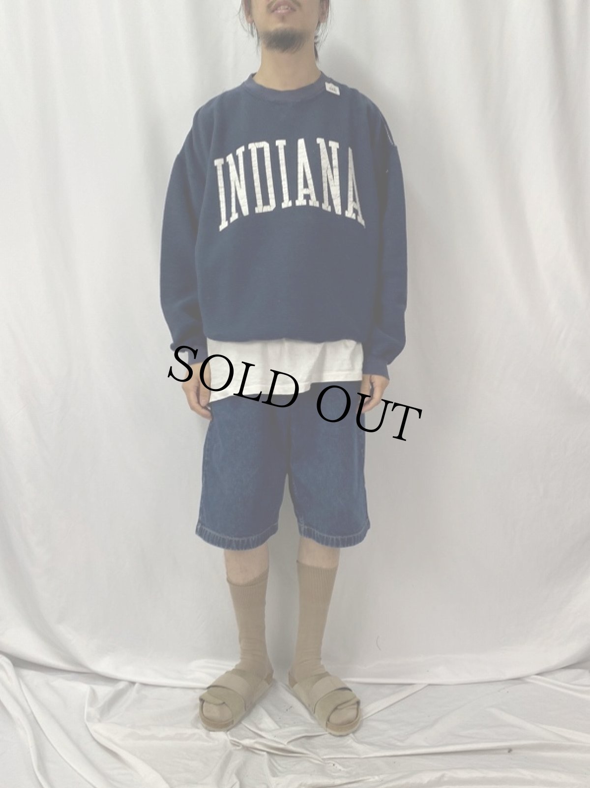 画像2: GEAR FOR SPORTS インサイドアウトデザイン "INDIANA" プリントスウェット  (2)