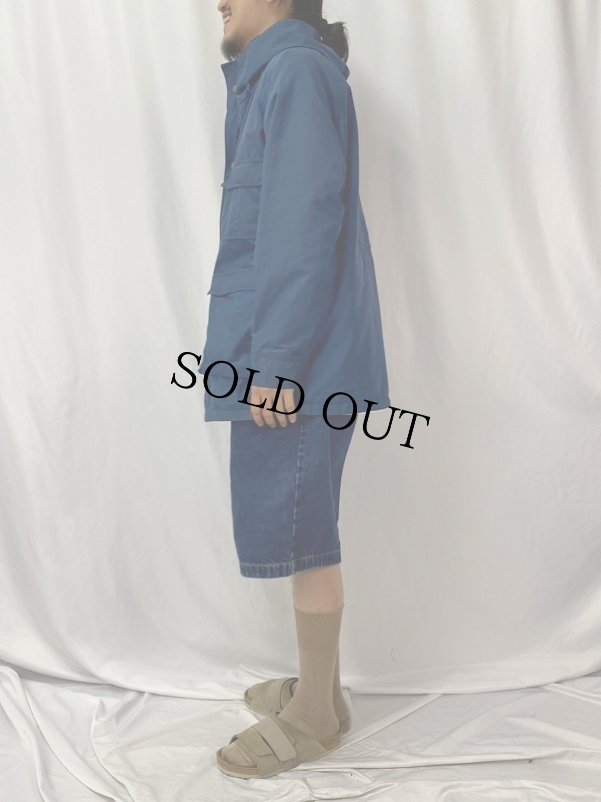 画像3:  80's L.L.Bean USA製 "BAXTER STATE PARKA" ナイロンマウンテンパーカー L (3)