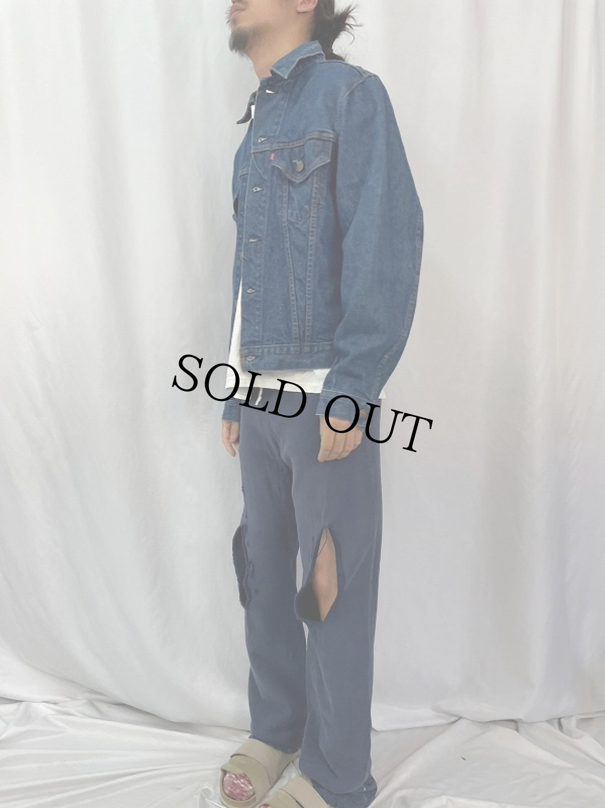 画像3: 70〜80's Levis 71205 USA製 デニムジャケット 44L (3)